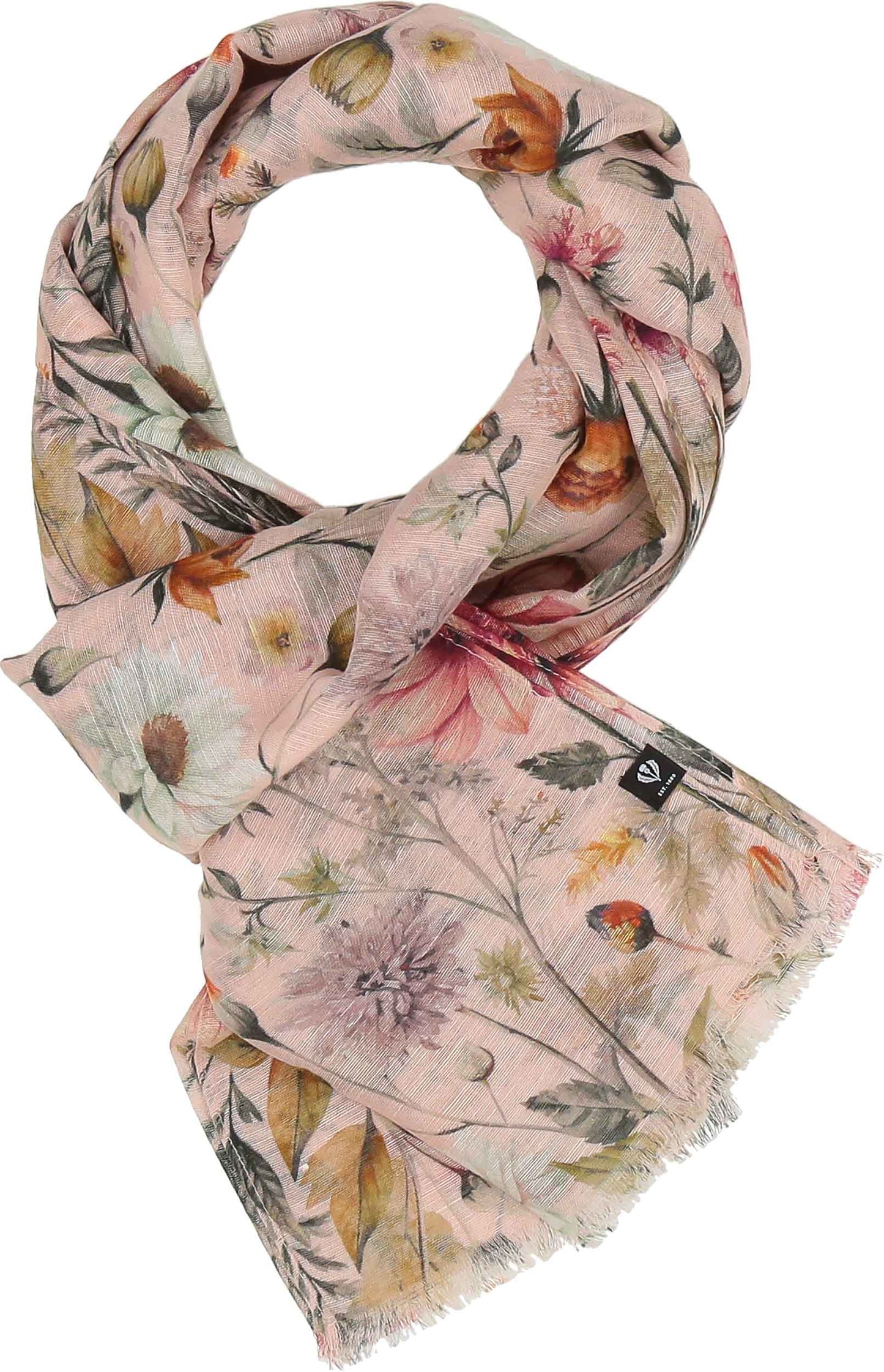 Vintage Floral Scarf