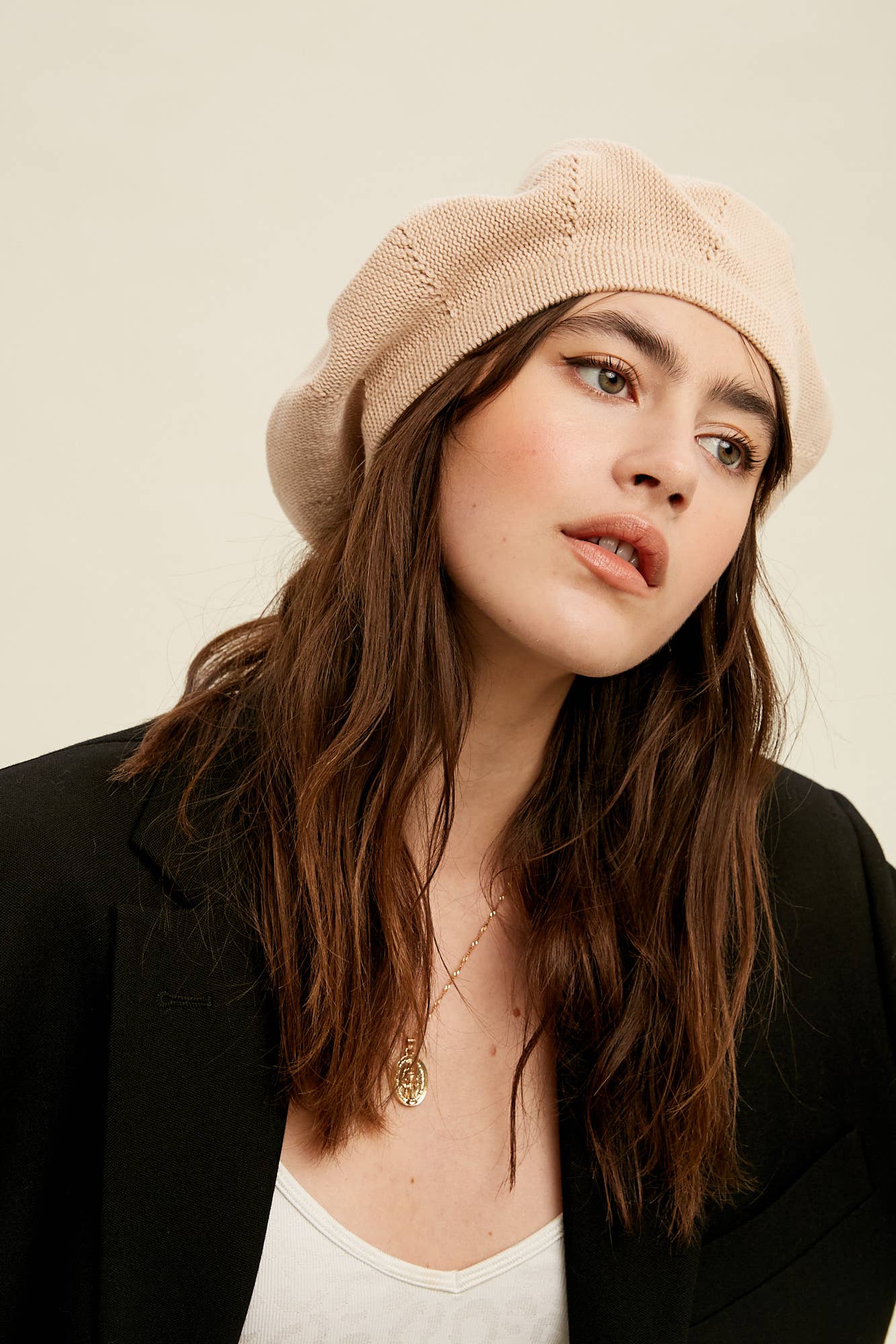 Knit Beret LH010