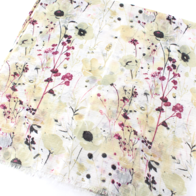 S26041 Flower Scarf