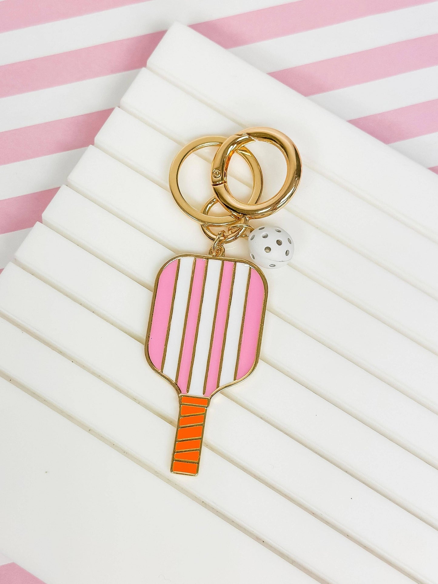 Pickleball Season Key Chain