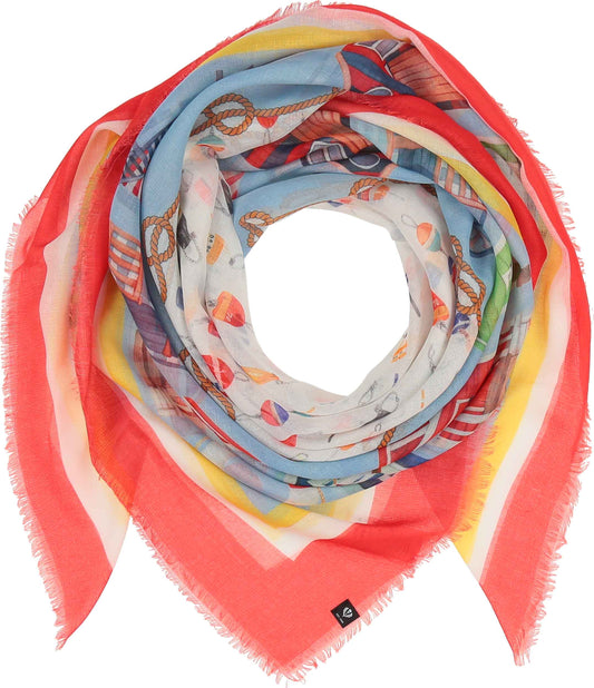 On the Dock Sq Scarf