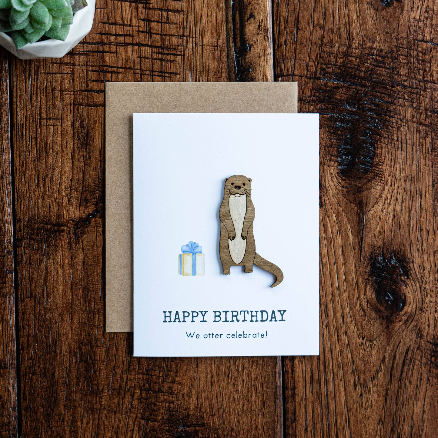Otter Notecard