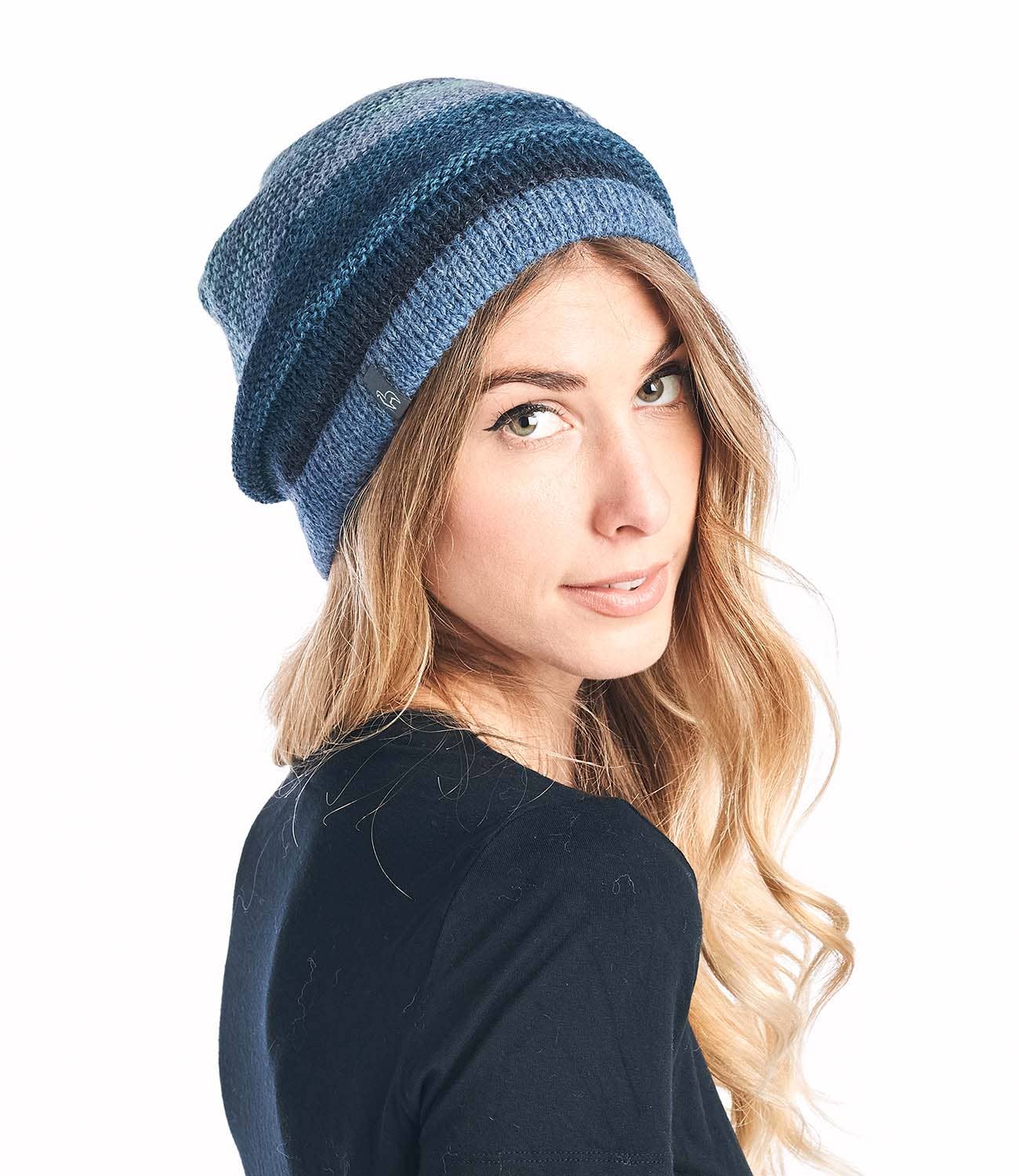 Alpaca Beanie Azul