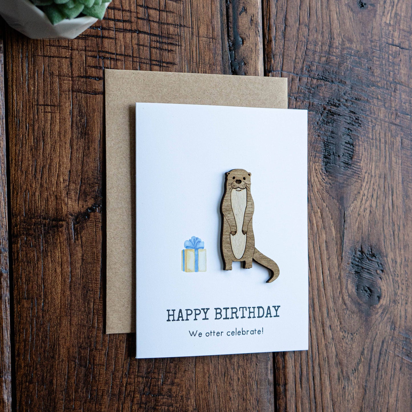 Otter Notecard