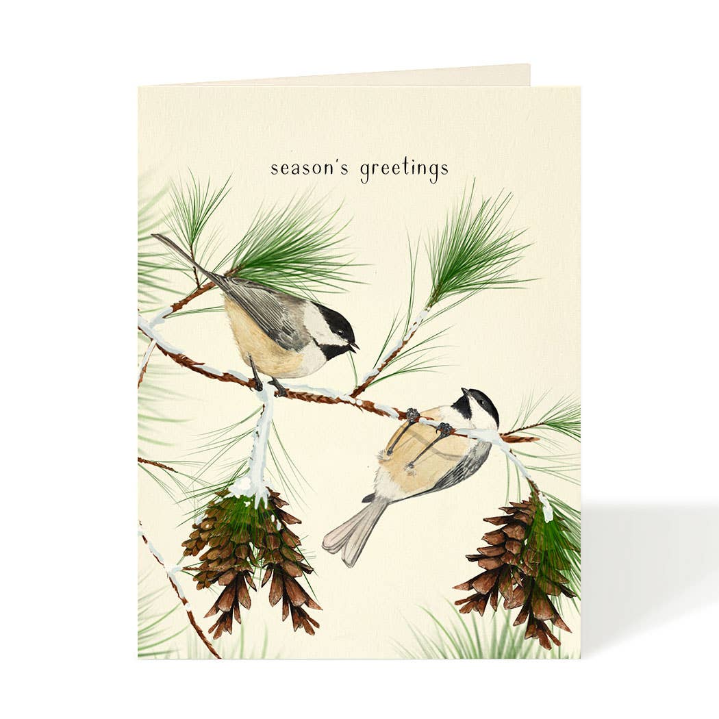 Chickadees Card
