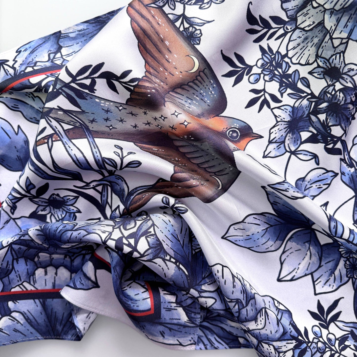 Silk Cotton Swallow & Bloom
