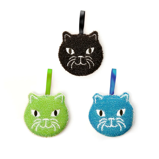 Kitty Scrub Sponge S/3