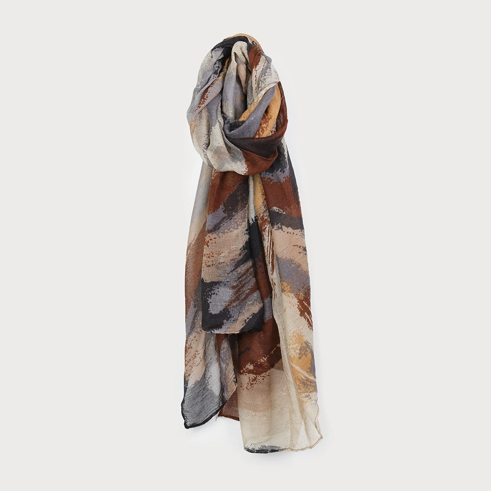 6183 Brn Scarf