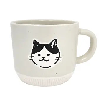 Cat Mug Wht