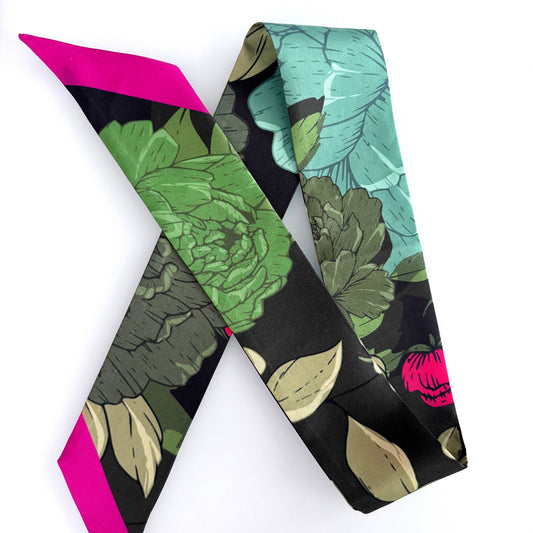 Silk Scarf Secret Garden