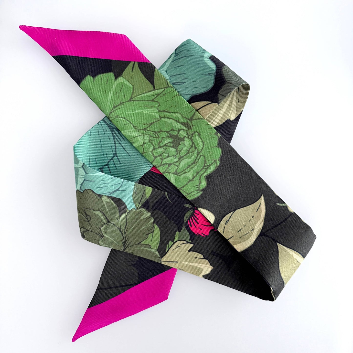 Silk Scarf Secret Garden