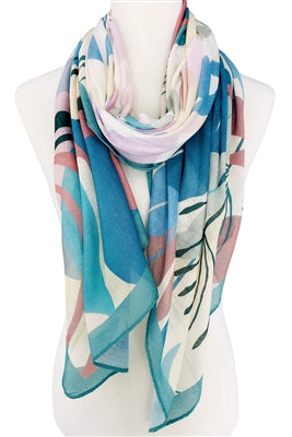 Abstract Dandelion Scarf