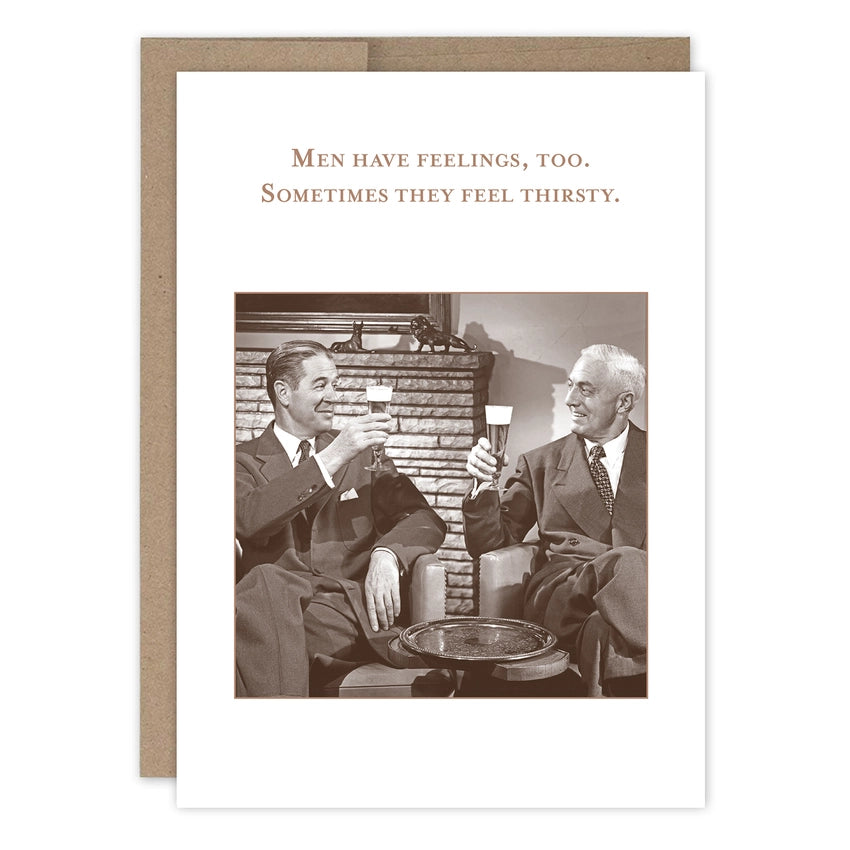 SM754 Men Have Feelings Card