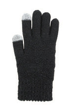 3864 Knit Gloves Blk