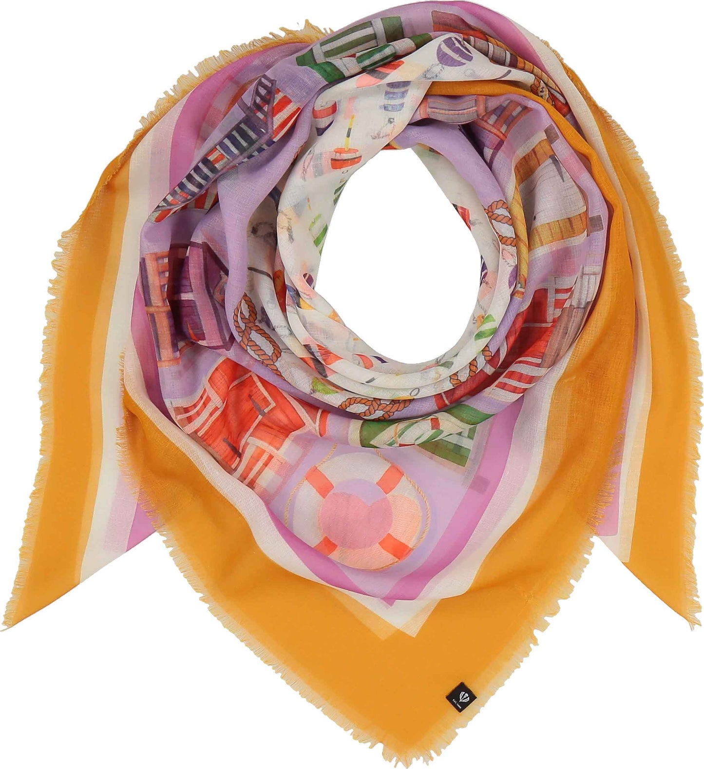 On the Dock Sq Scarf