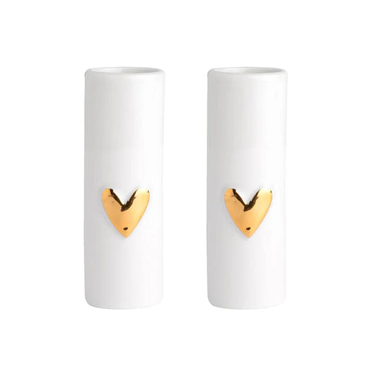 Love Heart Mini Vases s/2