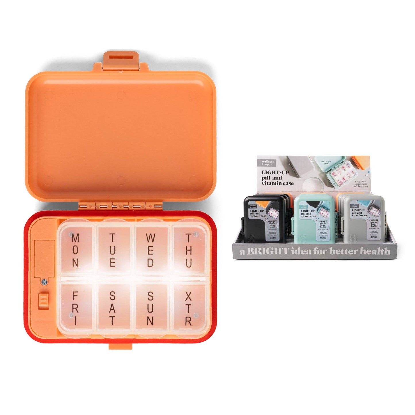 Light Up Pill Case