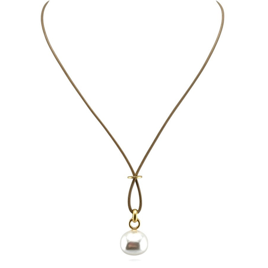 Pearl Cord Necklace