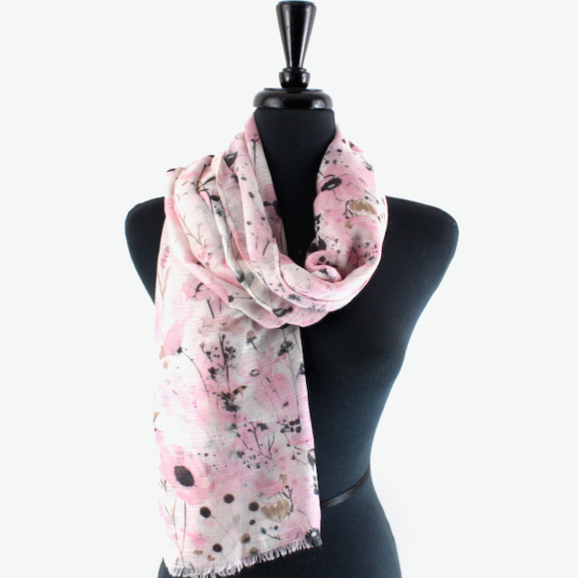 S26041 Flower Scarf