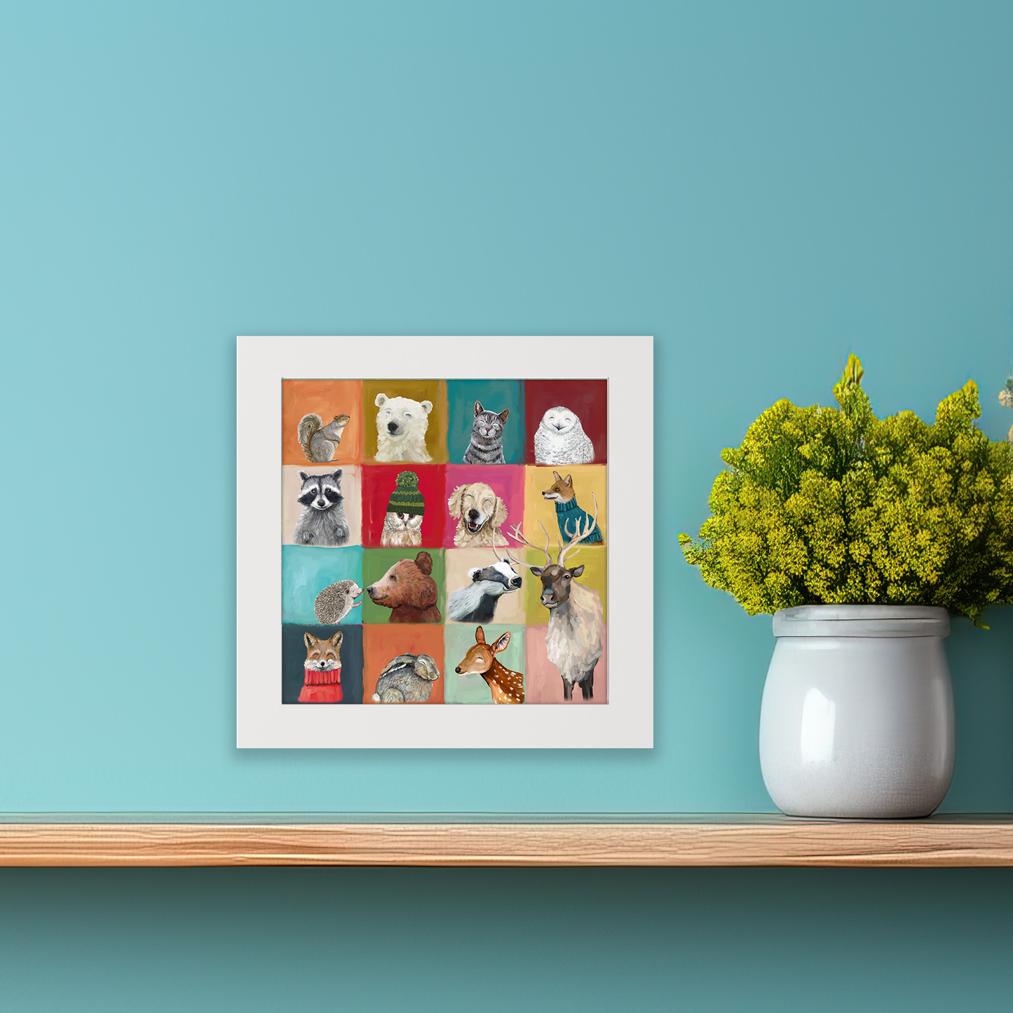 Colorblock Creatures