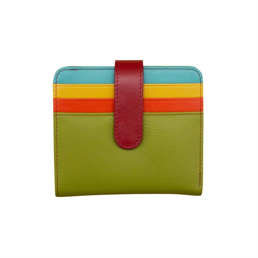 Small Leather Wallet - Credit Card Holder - 7301