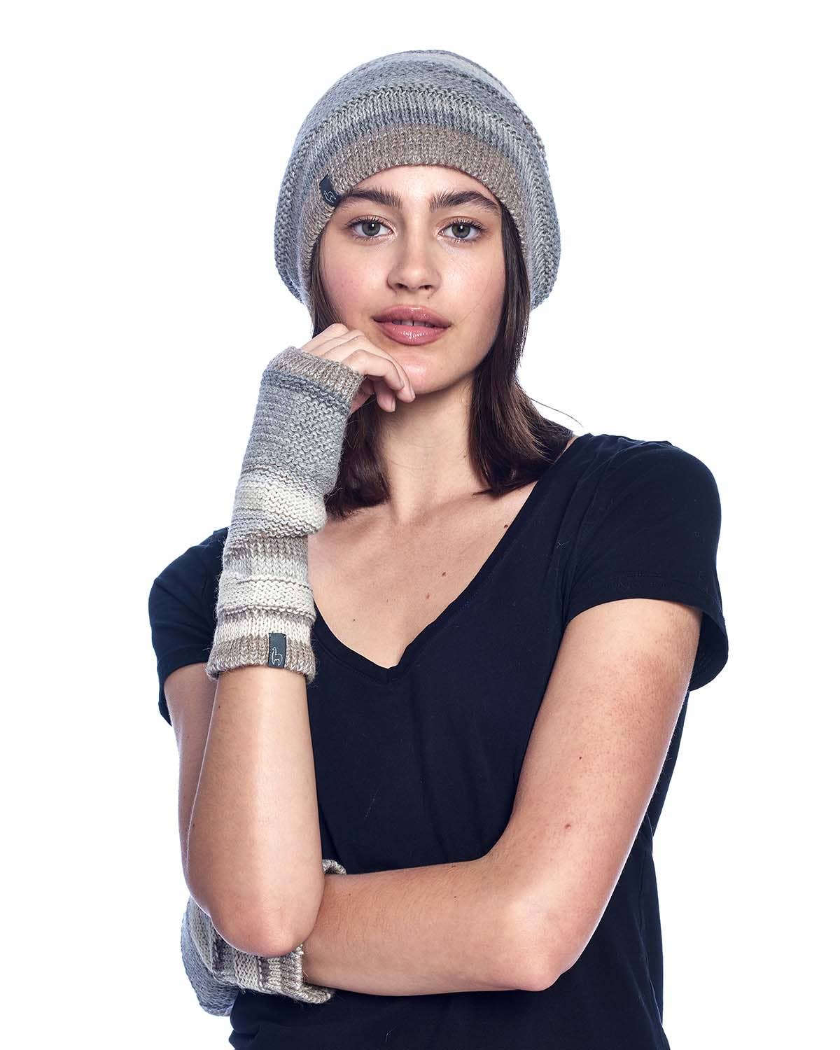 Alpaca Gloves Ivory