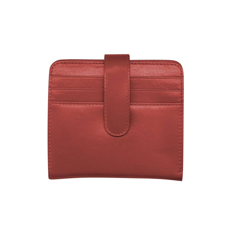 Small Leather Wallet - Credit Card Holder - 7301