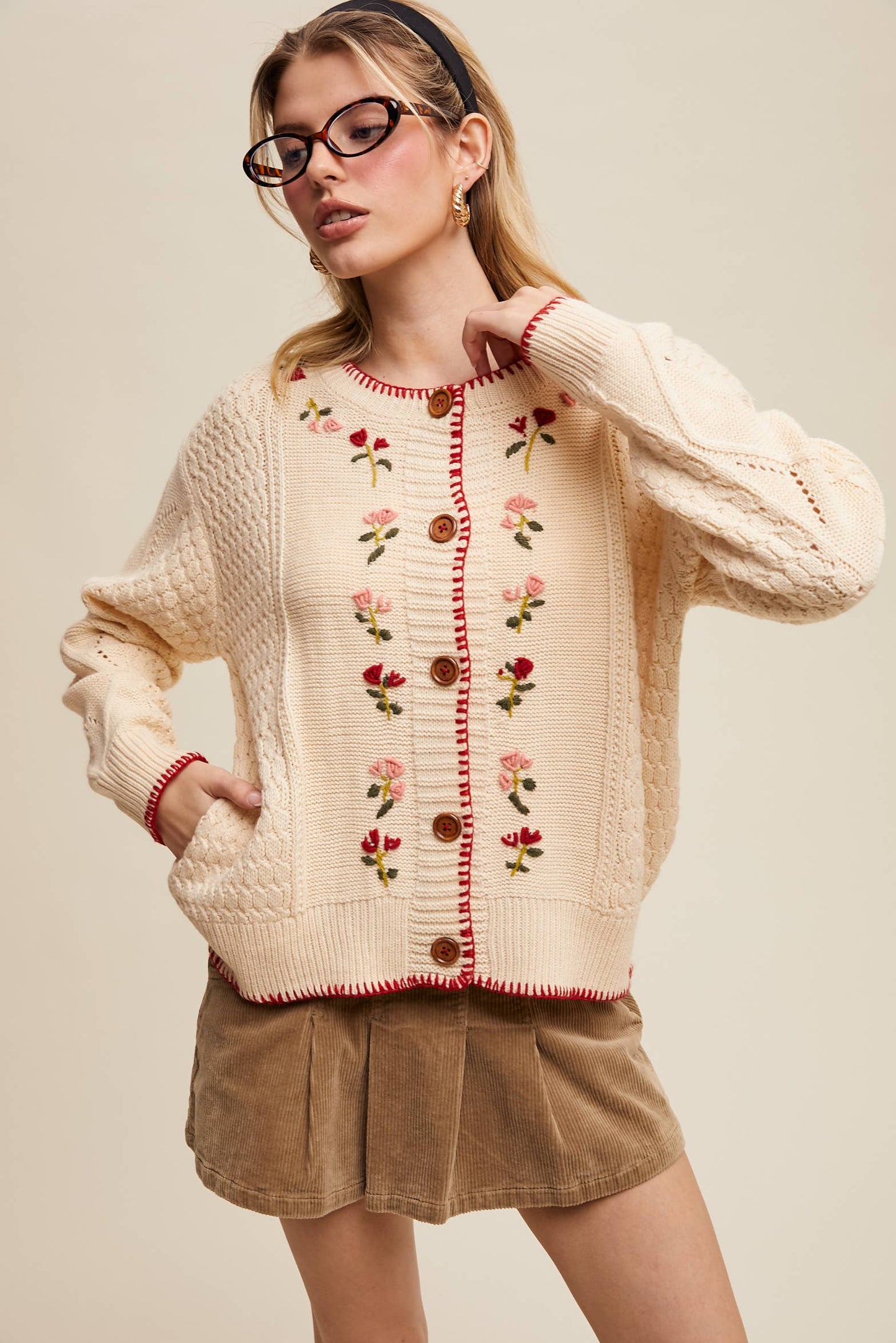 Floral Cardigan