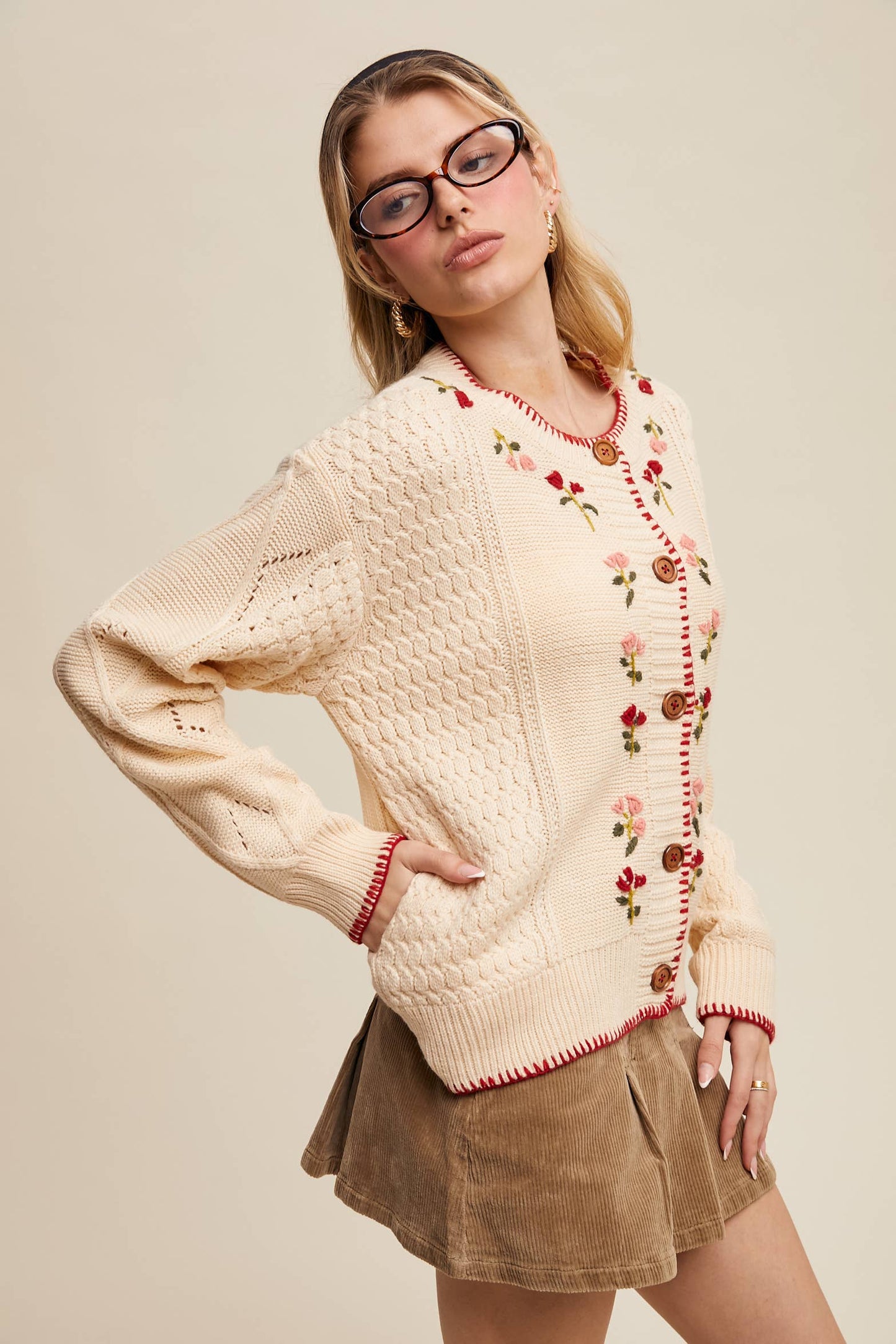 Floral Cardigan