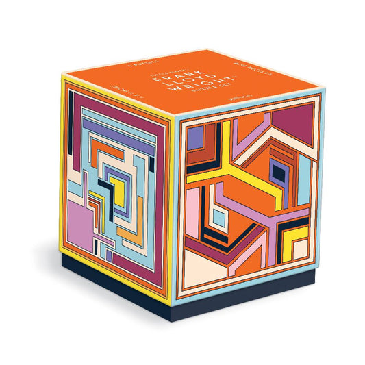 FLW Textile Block 4 Puzzles