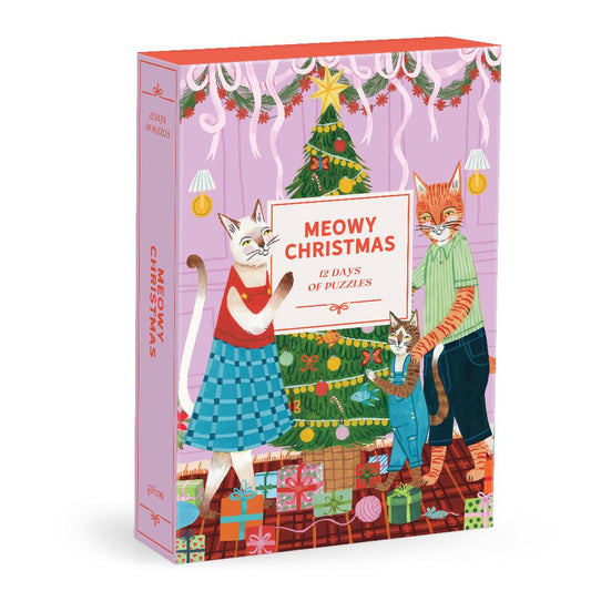 Meowy Christmas 12 Days Puzzle