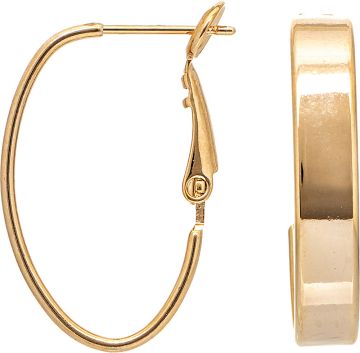 E5356G Hinge Hoop Gold