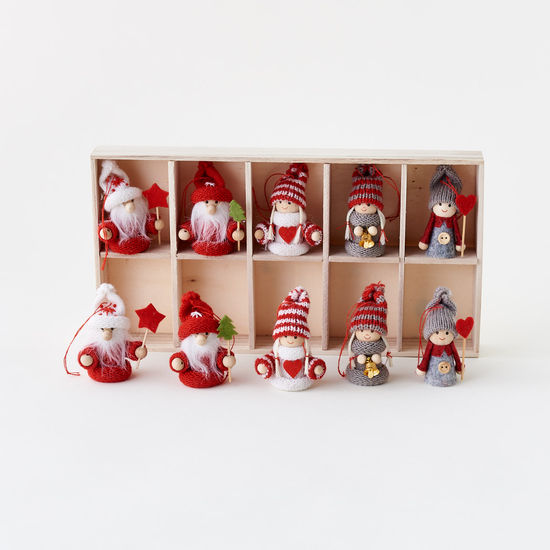 EM1886 Santa Ornament