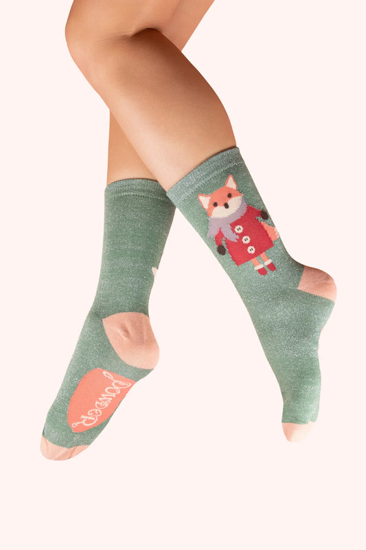 Glitter Ankle Socks