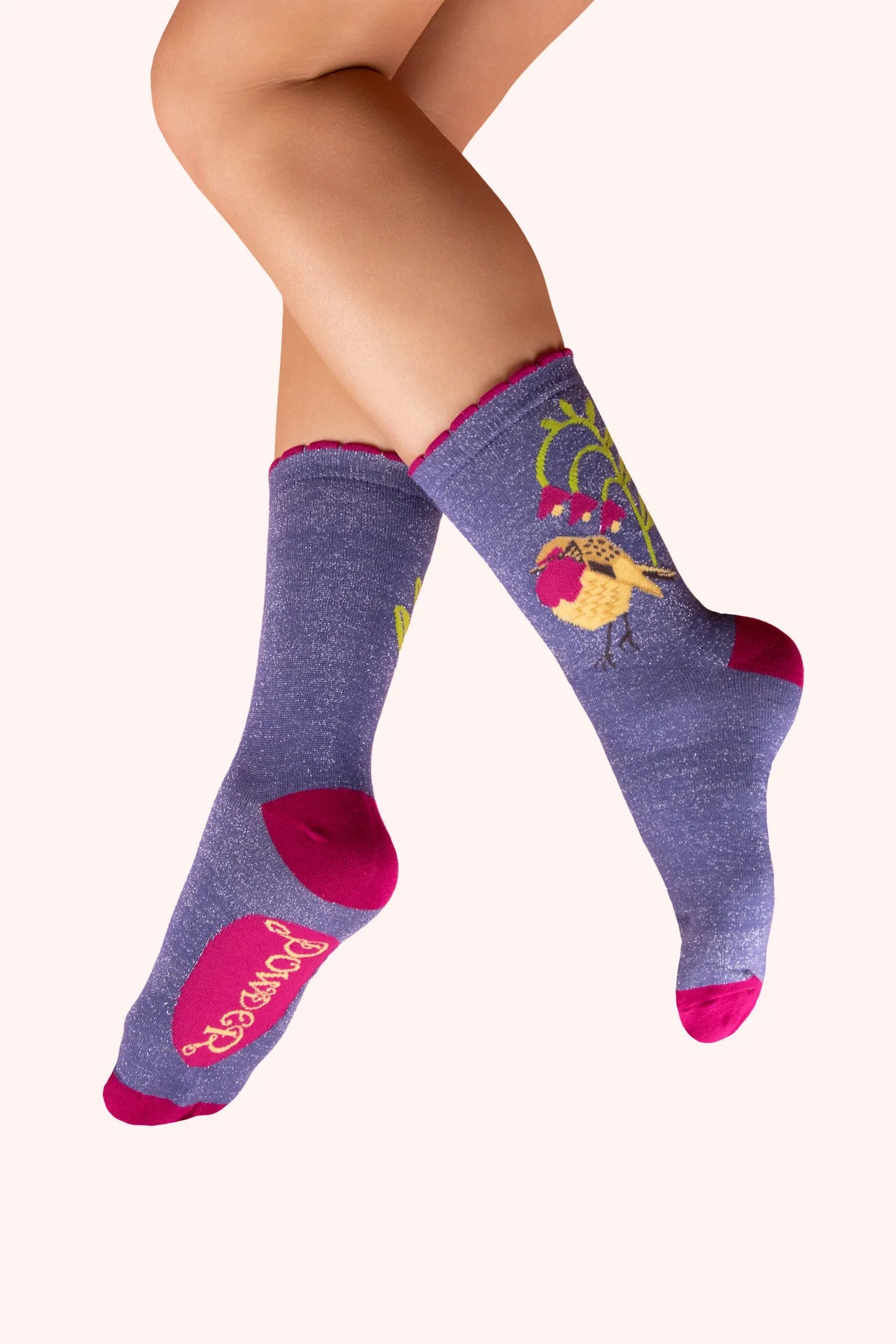 Glitter Ankle Socks