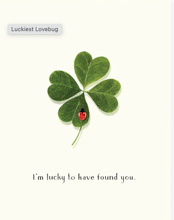 Luckiest Lovebug