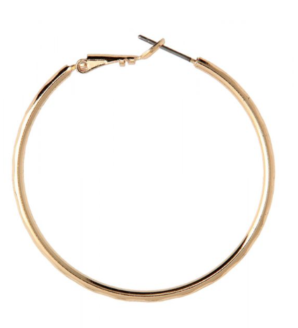AE20007G Gold Hoop Earring