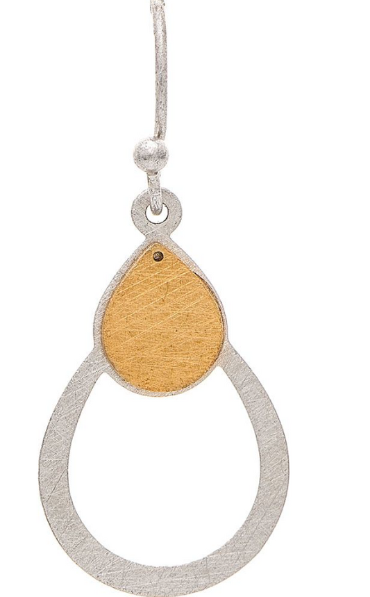 E3183TT Gold Top Earring
