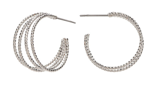 E2356S Braid Post Earring