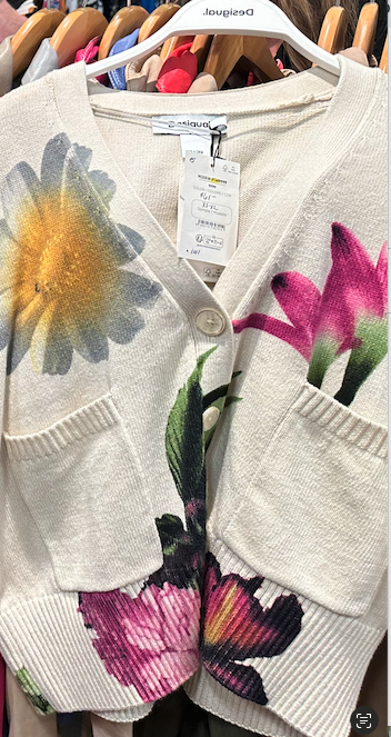 JF34 Floral Cardigan