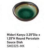 Midori Sauce 3.25"