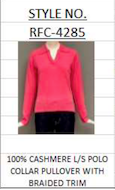 Polo Sweater Cashmere Blossom