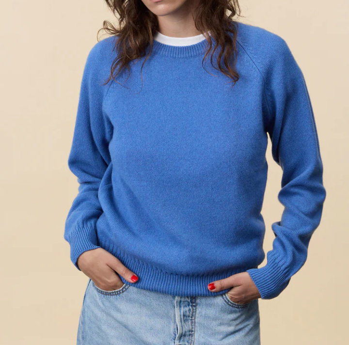 Pullover Baby Cashmere Blue