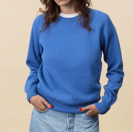Pullover Baby Cashmere Blue