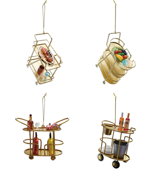 Bar Cart Ornament