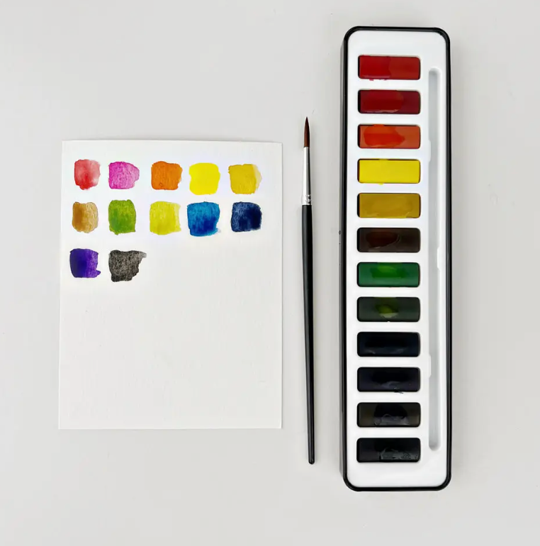 Watercolor Paint Set
