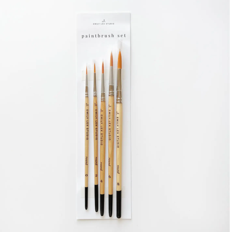 Watercolor Paintbrush Set