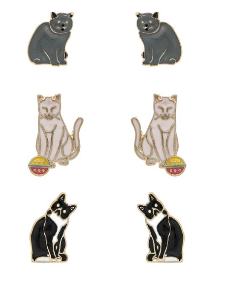 ERS29 Cat Earrings