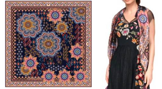 Silk Scarf Padma