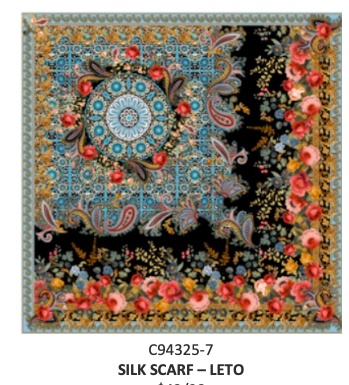 Silk Scarf Leto